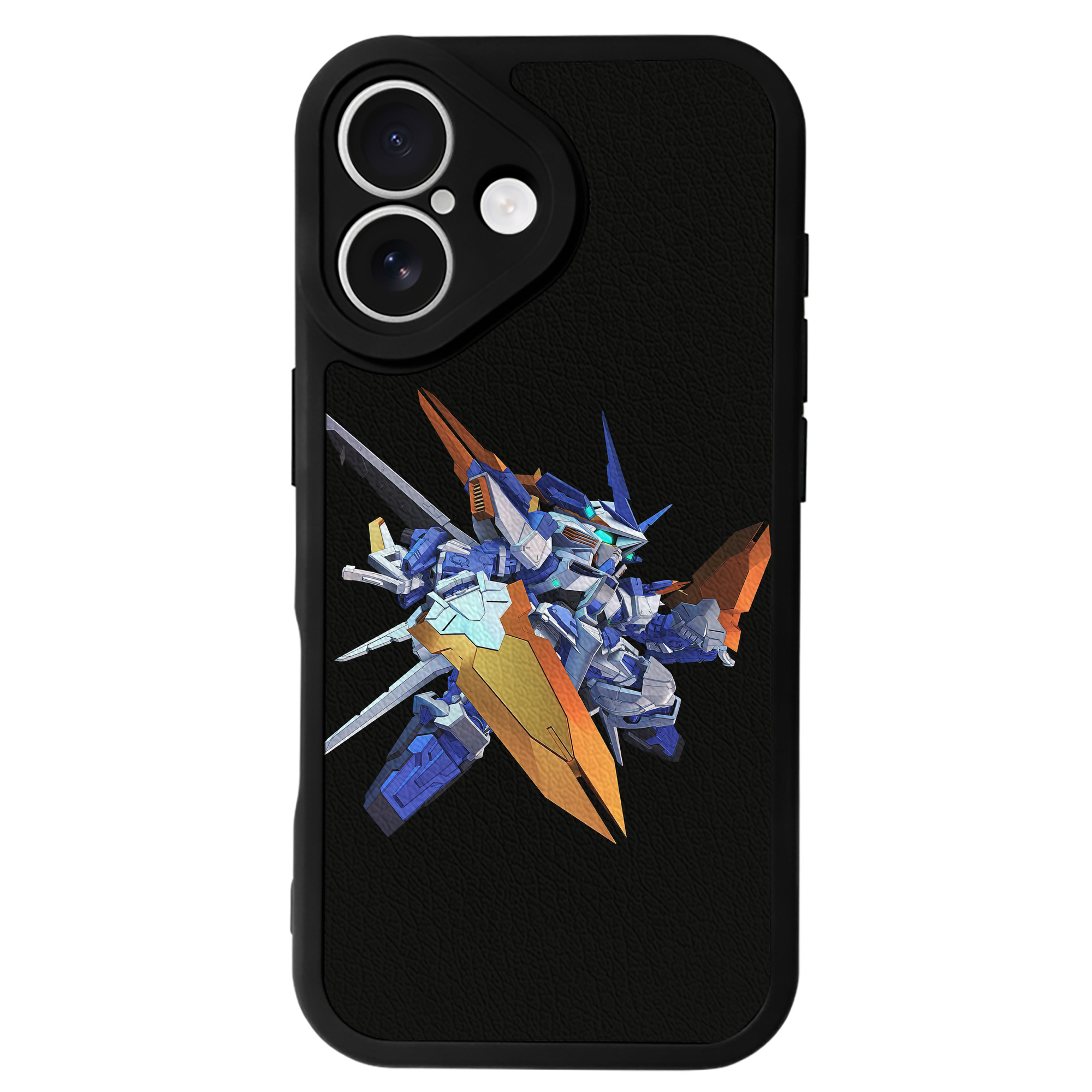 （画像用） 機動戦士ガンダム Mobile Suit Gundam 【iPhone 16シリーズ対応】シリコンスマホケース（レザー調） 材質：シリコン